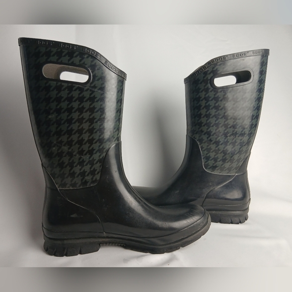 BOGS Model Berkley Hounds Women Rainboots Size 11 Waterproof - Picture 8 of 11